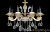 7097/8 (Ф680*650) Sgold люстра подвесная