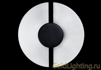 5283-6W MB BK round светильник настенный